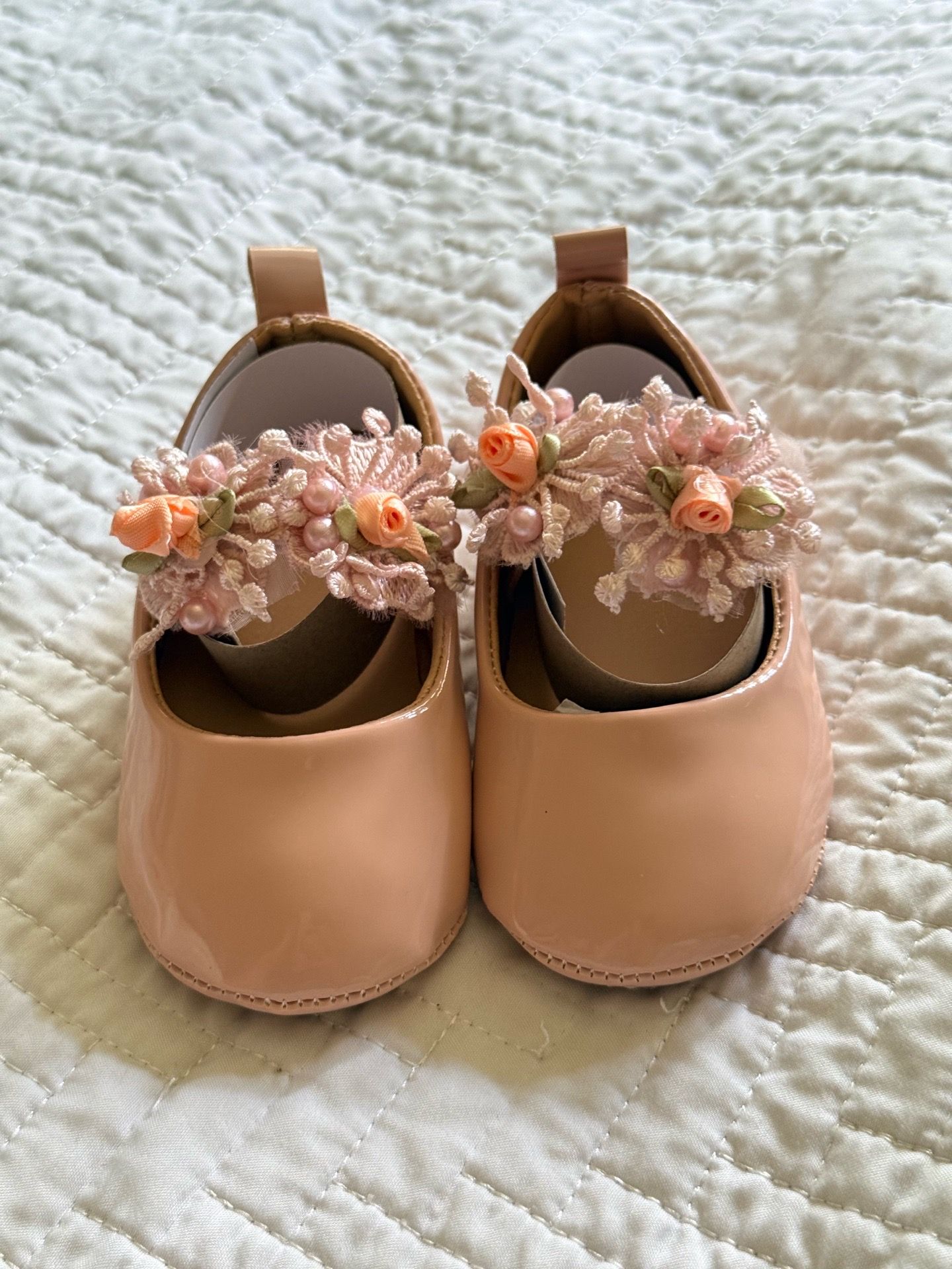 Baby Girl Flats Infant Flower First Walker Crib Shoes For Party