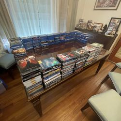 Blu-rays and DVDs over 300 Blu-rays including sets over 100 DVDs, including sets some brand new in the rapper