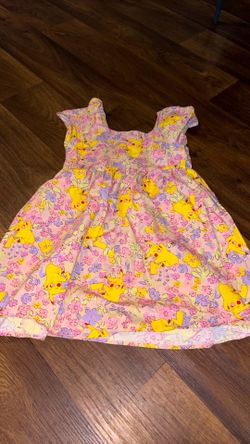 14/16 pikachu dress