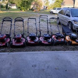 Lot Of Self Propelled Lawnmowers (175 Each)