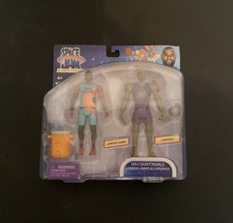 Space Jam: A New Legacy - 2 Pack - On Court Rivals - Lebron & Chronos, Multicolor
