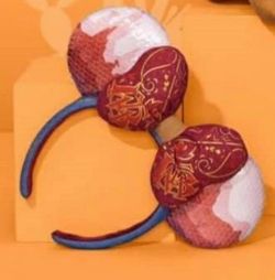 DISNEY MINNIE MOUSE MAIN ATTRACTION EARS BIG THUNDER MOUNTAIN SEPTEMBER LIMITED