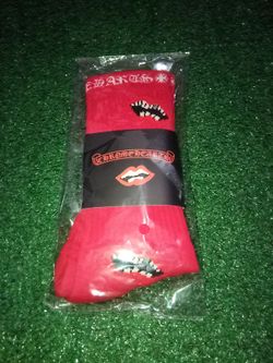 Chrome  sucks bape socks