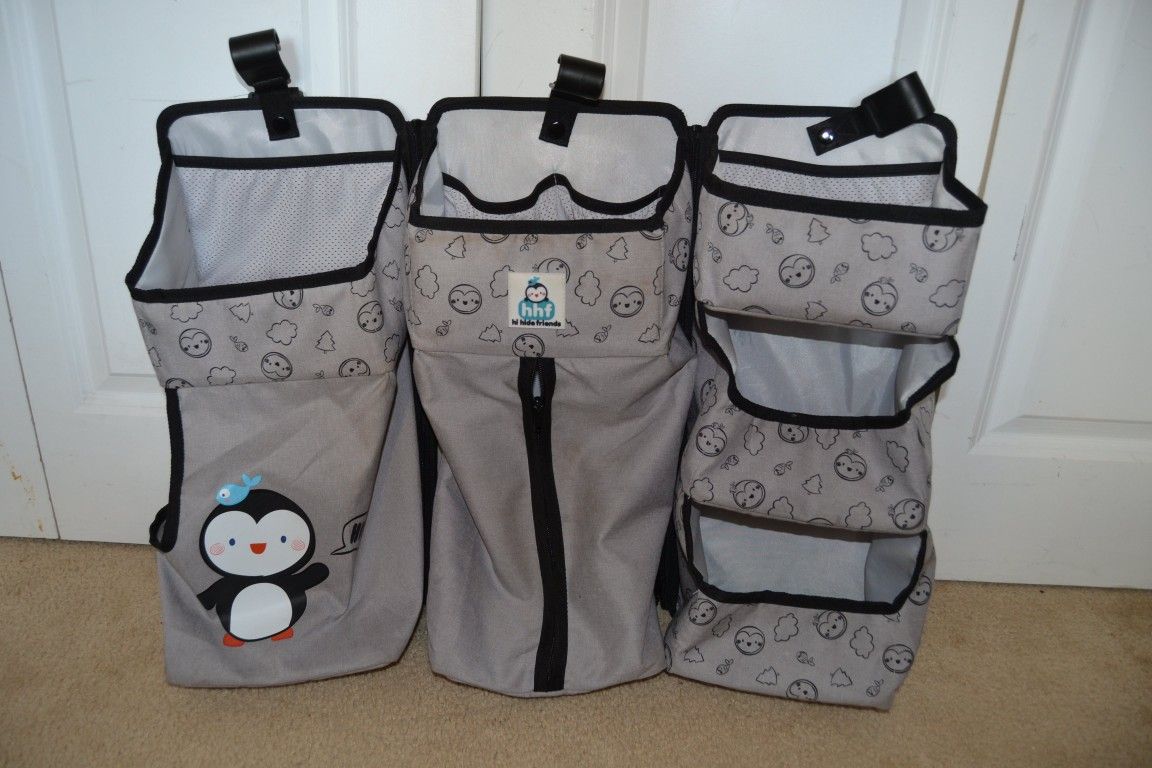 Hanging Diaper Organizer 3 in1