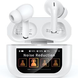 NEW - Wireless Earbuds Noise Cancelling Headphones and Touchscreen