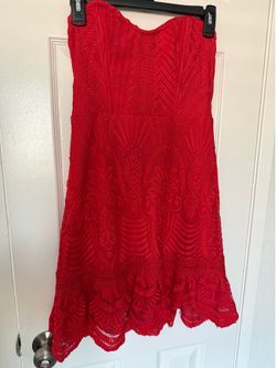Red dress