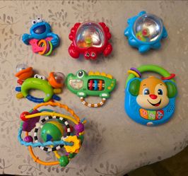 Fisher-Price Baby Rattle and Toy Bundle