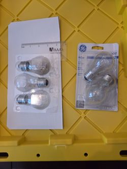GE 40W A15 Appliance Light Bulbs