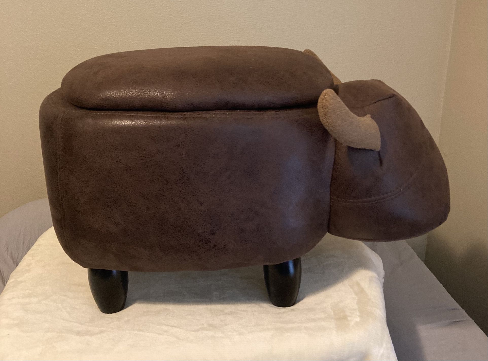 Buffalo Footstool Storage Ottoman 