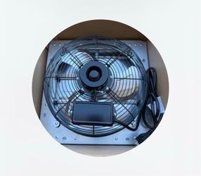 Industrial Axial Exhaust Fan with Wire Guard