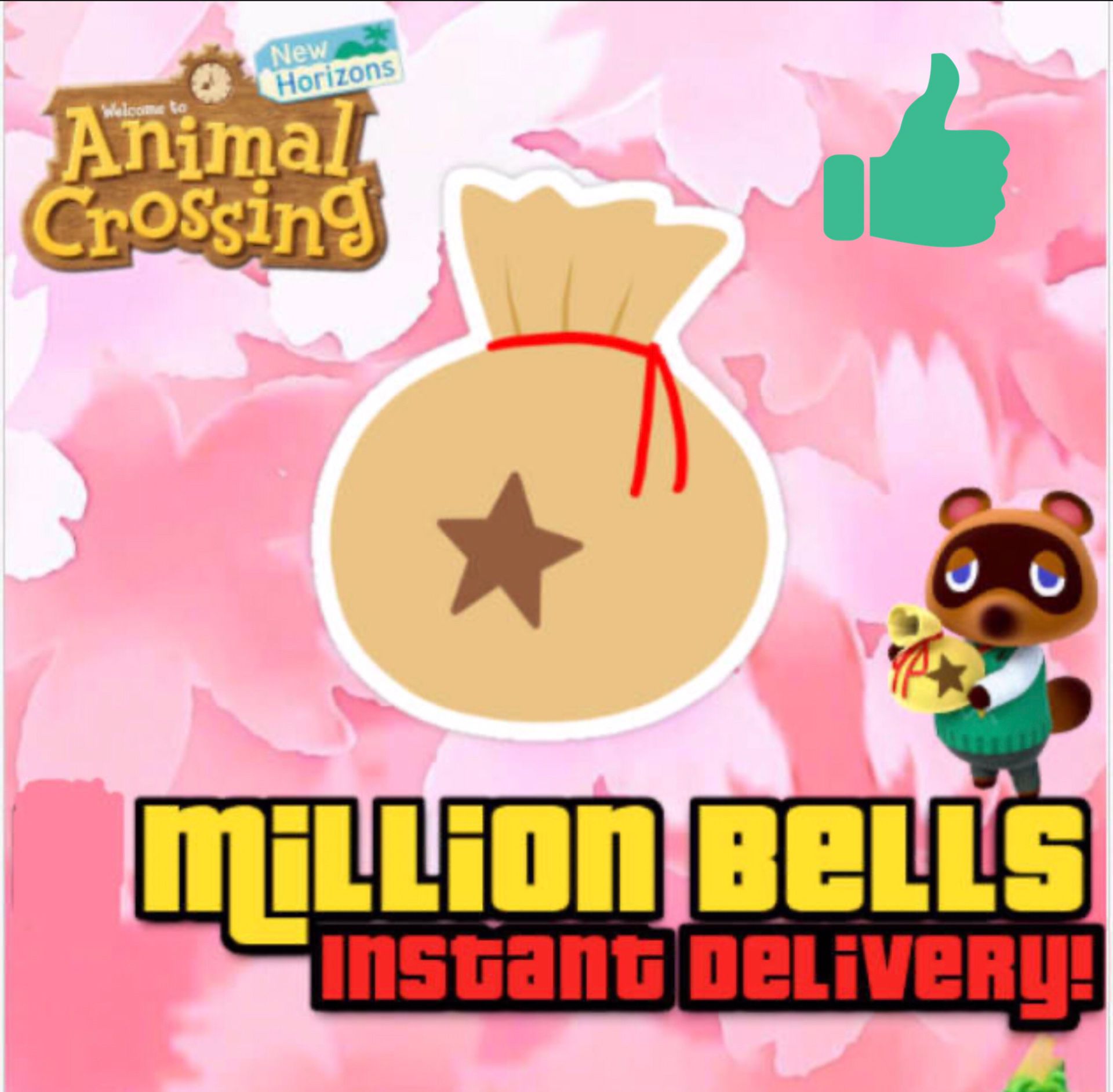 Animal Crossing New Horizon Bells / Free Bells