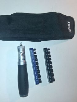 NEBO Ultra Socket & Bit Set – Complete SAE/Metric Set w/ Case