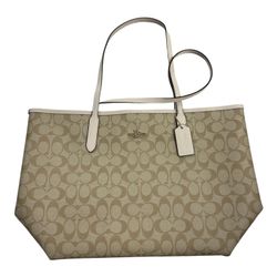 COACH SIG CITY TOTE BAG #34304