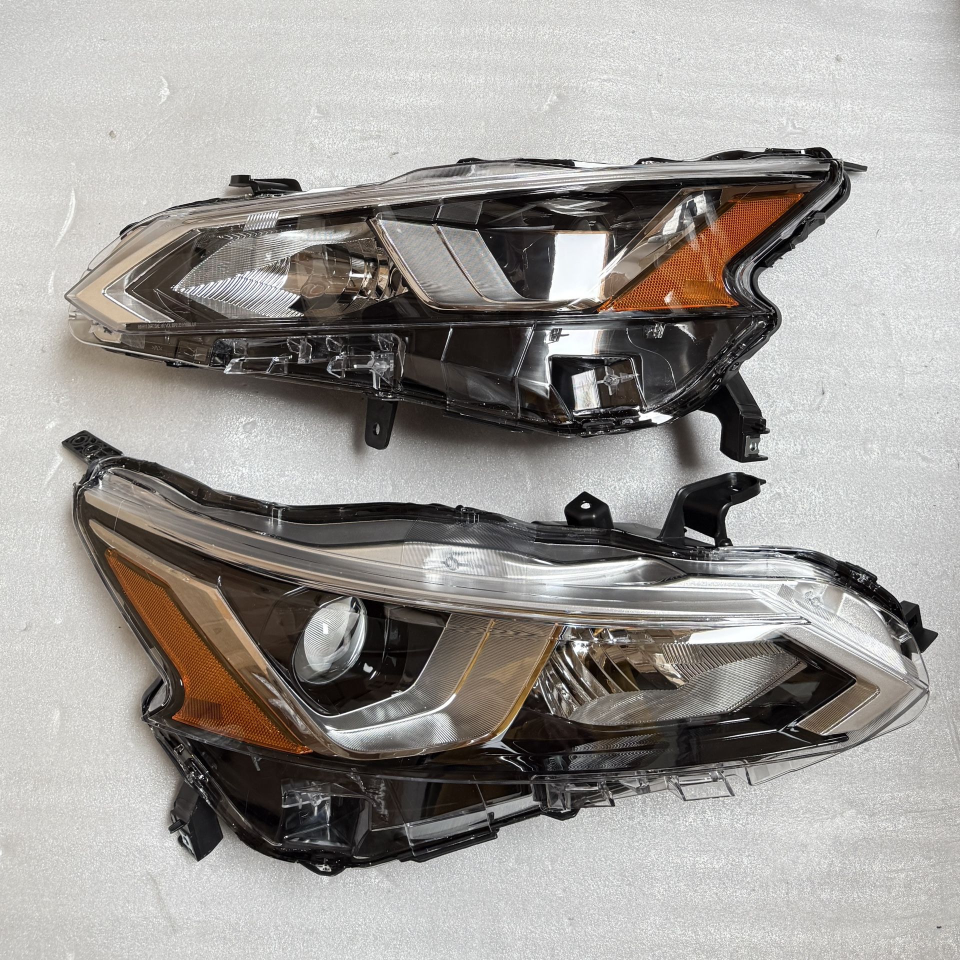 Pair Nissan Altima 2019-2022 Halogen Projector Headlights Headlamps Left Right Side
