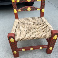 Mexican Little Chair In Excellent Condition, Azusa