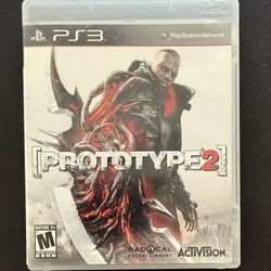Video Game Prototype 2 PS3
