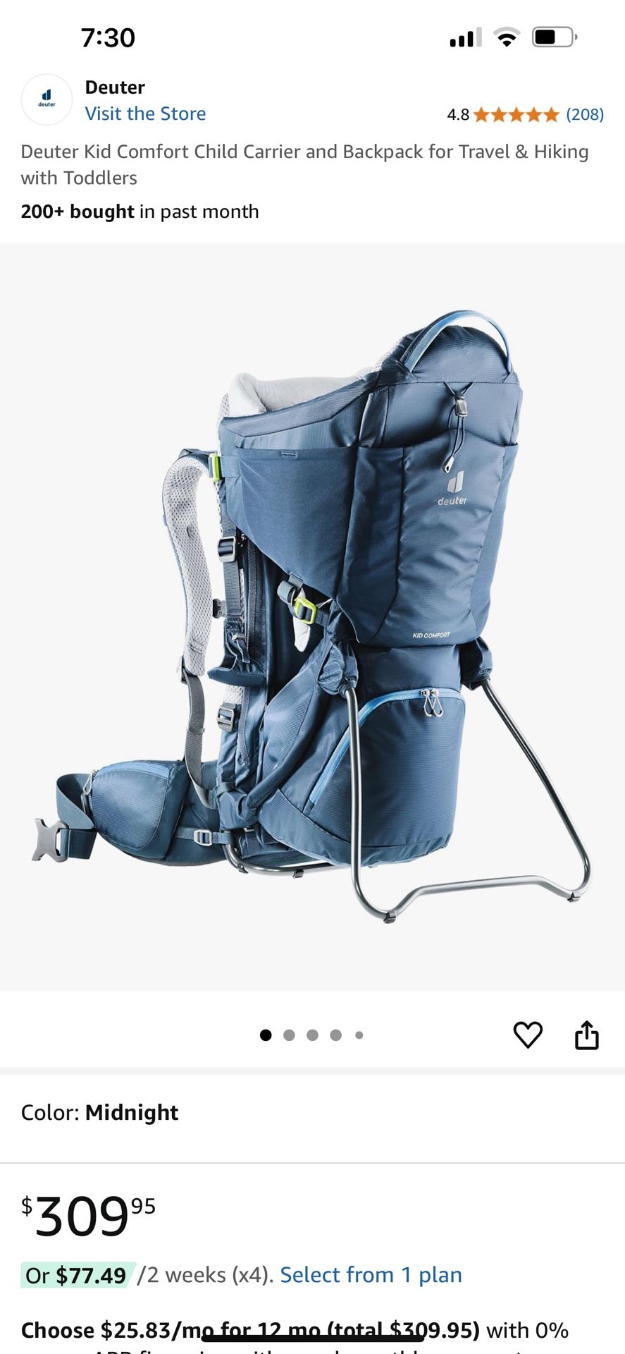 Deuter Kid Comfort air comfort - Great Bargain
