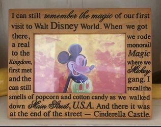Disney 1 st Visit Frame