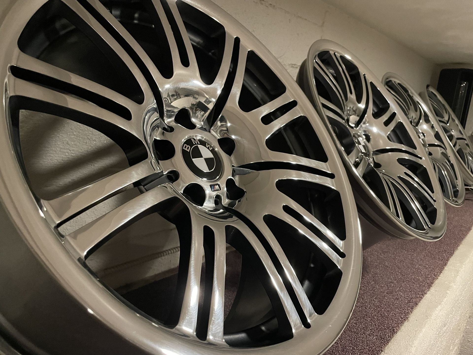 Genuine BMW e46 M3 19" Style 67M Staggered Wheels
