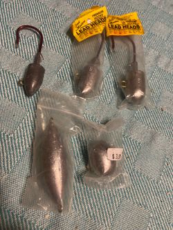 Lead Head & Weights Fishing Gear