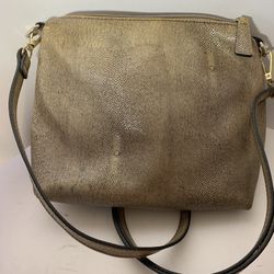 Nieman Marcus Large Leather Crossbody bag/purse 