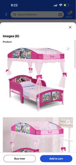 Minnie Mouse Toddler Canopy Bed