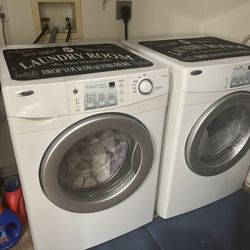 washer and dryer