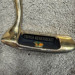 Things Remembered 24 K Gold With Genuine Leather Grip