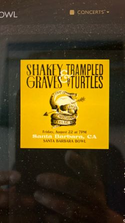 Shakey Graves & Trampled By Turtles 