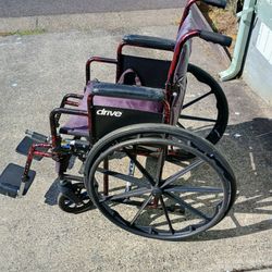 Heavy duty DRIVE wheelchair (2017 model)