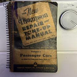 1940 tob1949 full set  good condition  Thomson  repair manual s