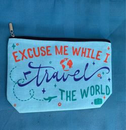 Funny Travel Makeup Cosmetics Bag