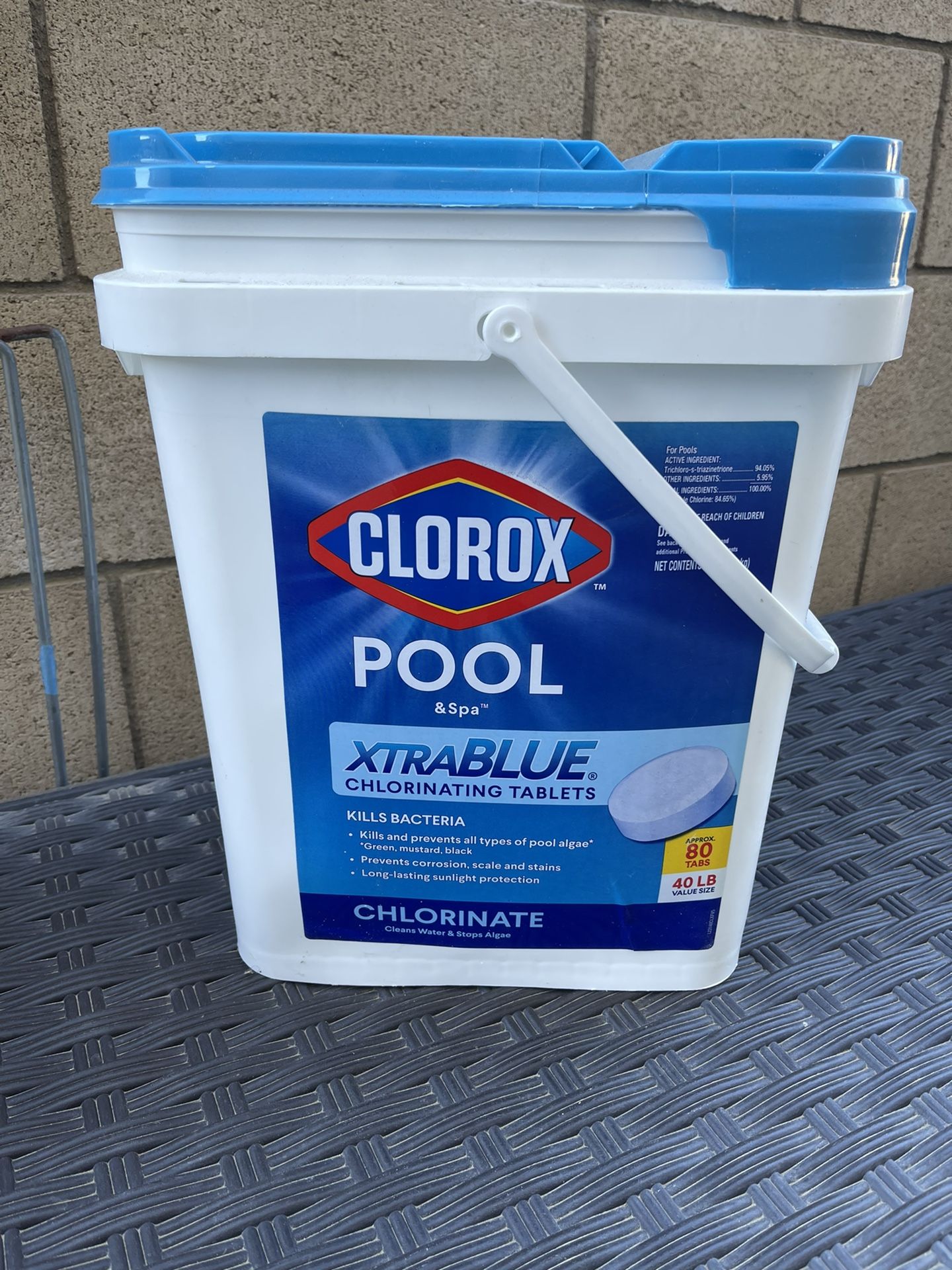 Clorox Pool and spa chlorine tablets