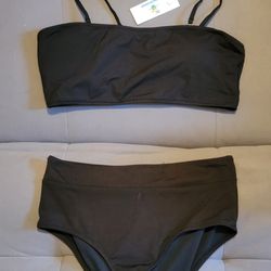 Two Piece Bathing Suit Size Large