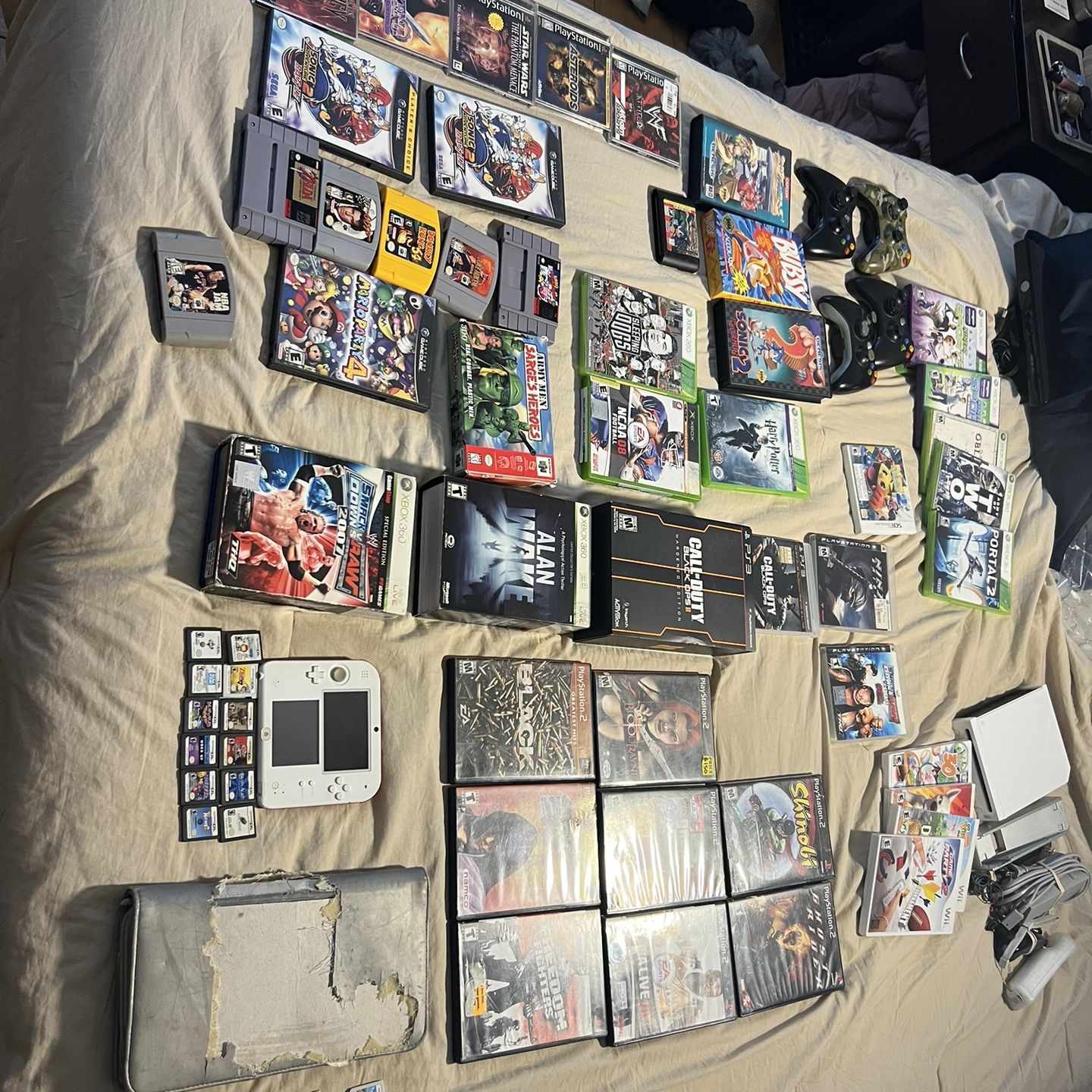 30 Mixed Video Game Lot PS2/PS3/PS4,Wii/Wii U, Xbox360, XboxOne,Nintendo DS/ 3DS