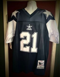 Dallas Cowboys #21 Deion Sanders Retro Football Jersey S.M.L.XL.2X.3X