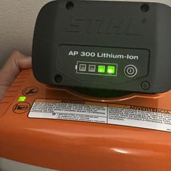Stihl AP 300 Battery And Charger 