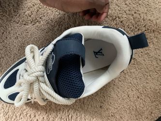 Navy blue Lv Skates size 45