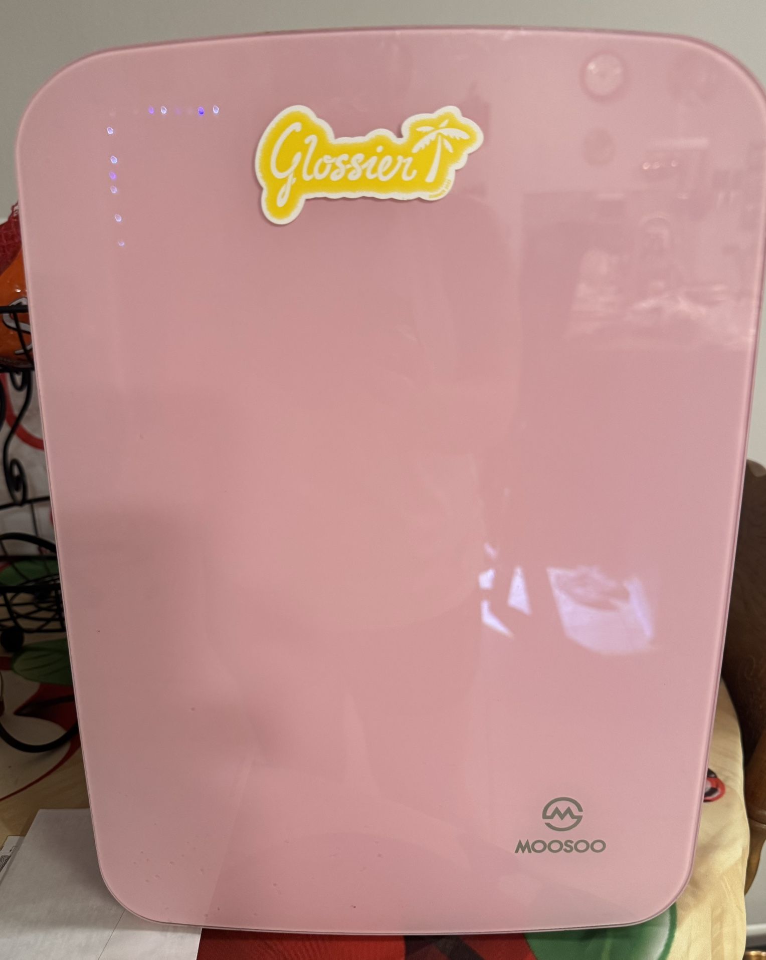 Mini Pink Refrigerator 