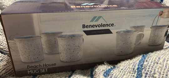 Benevolence Beach House Mug Set