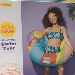 Inflatable Swim Tube Floaty 