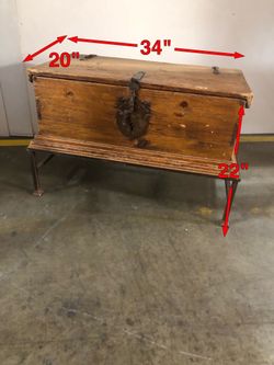 Wooden trunk