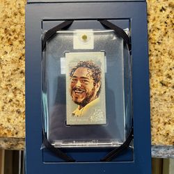 Post Malone Rookie Card Topps Allen Ginter 1/1 Ebay 