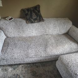 Slip Covers, love seat, full couch and ottoman