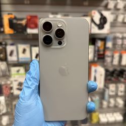 iPhone 15 Pro Max Unlocked 60 Day Warranty