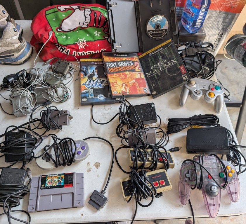 Video games +many Accessories for Nintendo & PlayStation 2, Xbox, Xbox 360 System , PIKACHU GAME BOY SP ((Not Sold Separately))