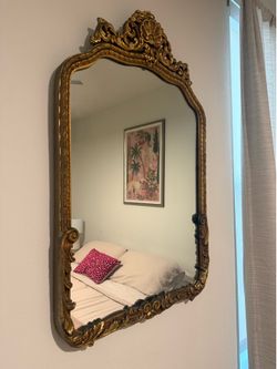Vintage Gold Mirror
