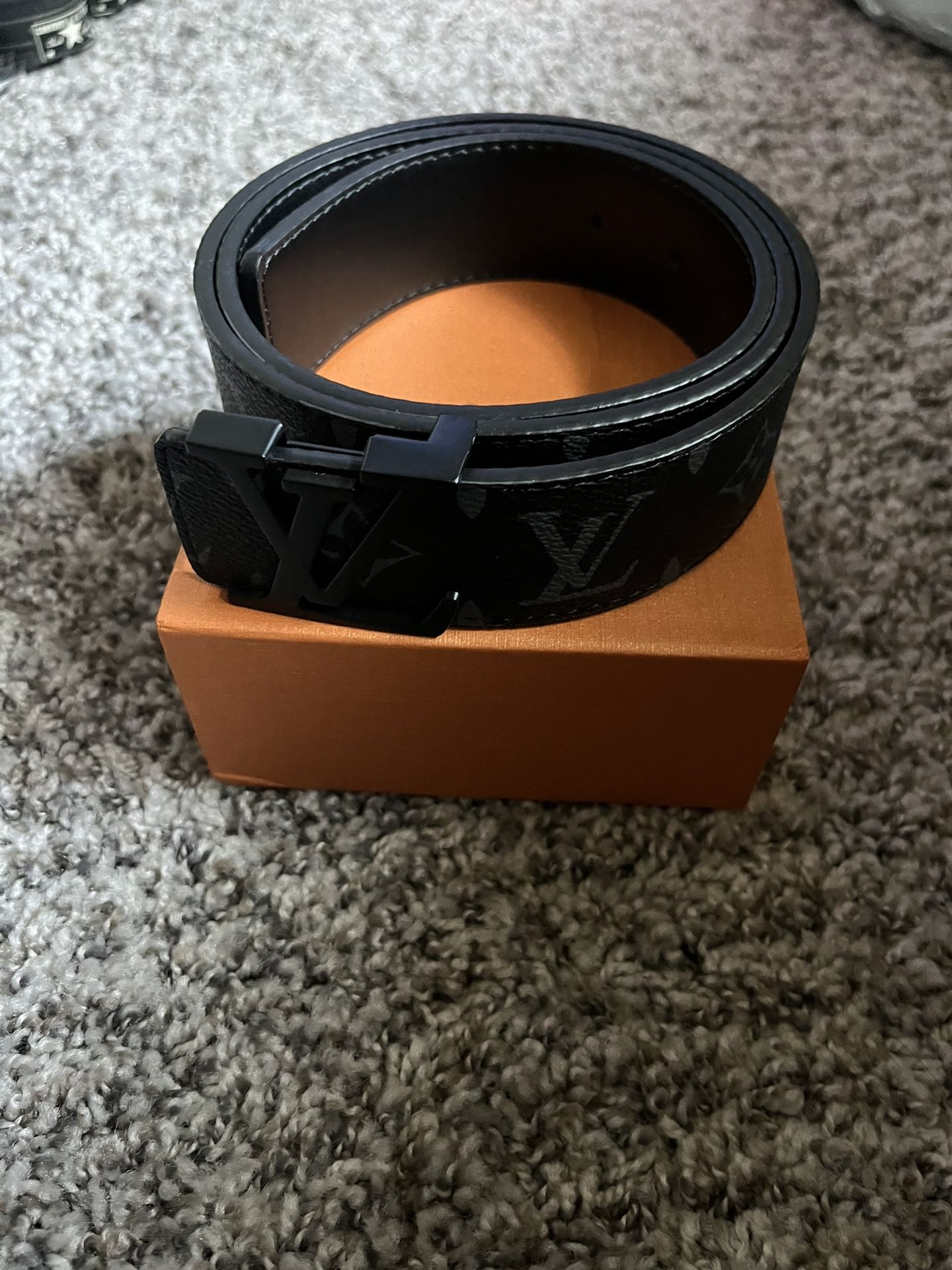 Louis Vuitton Black Belt
