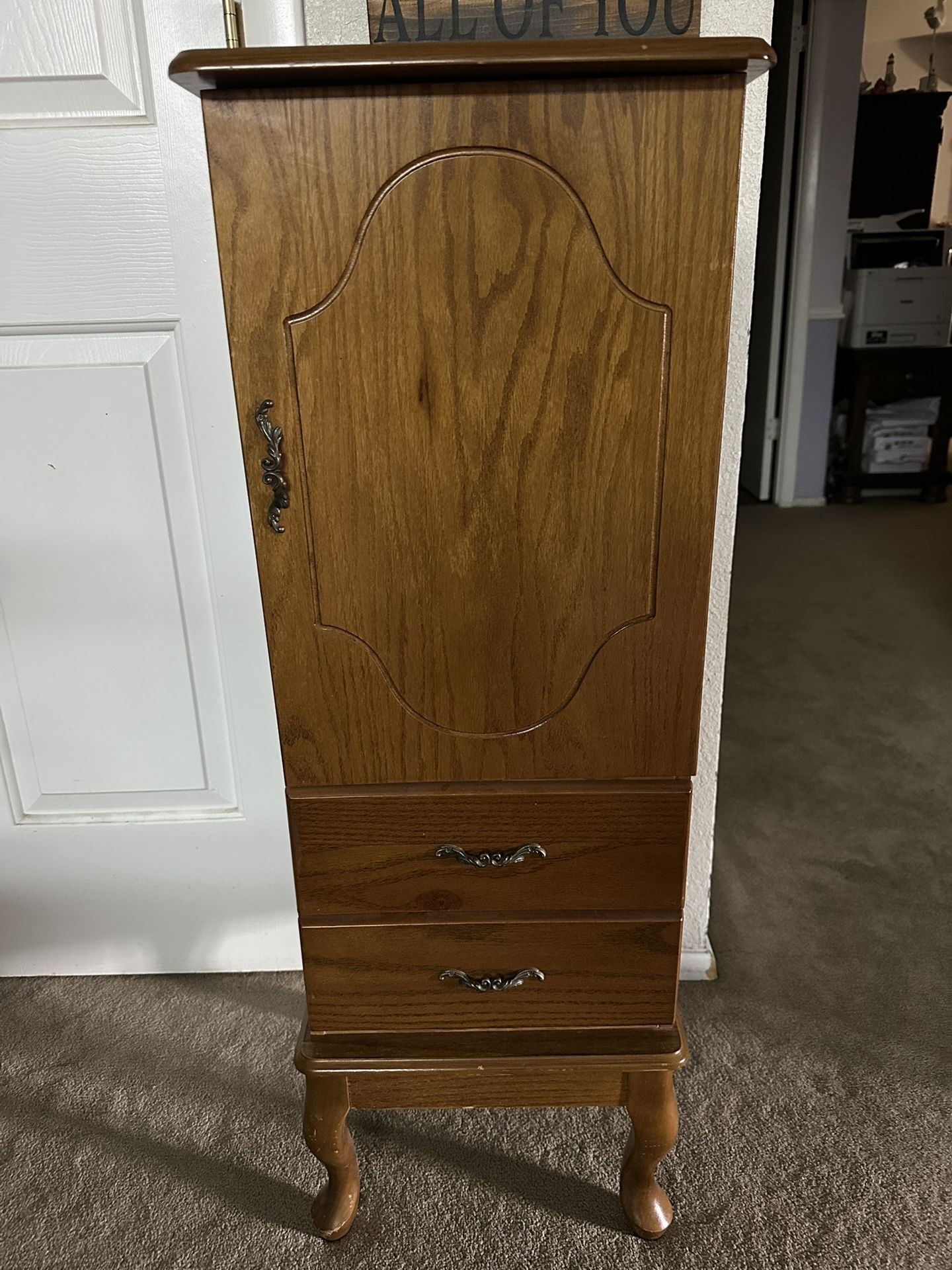 Antique Jewelry Armoire