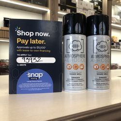 Atmosphere Aerosol Spray - Two Cans (Located In Downey, CA)